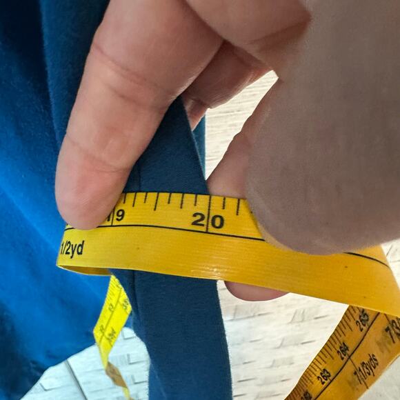 Tracy Negoshian women’s dress knit travel dress bell sleeve pocket feminine - Picture 10 of 12